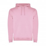 Sudadera de algodón y poliéster 280 g/m2 Roly Direct Urban color rosa claro segunda vista