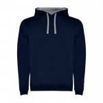 Sudadera de algodón y poliéster 280 g/m2 Roly Direct Urban color azul oscuro segunda vista