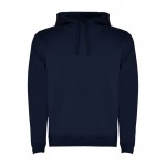 Sudadera de algodón y poliéster 280 g/m2 Roly Direct Urban color azul marino segunda vista