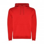 Sudadera de algodón y poliéster 280 g/m2 Roly Direct Urban color rojo segunda vista