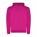 Sudadera de algodón y poliéster 280 g/m2 Roly Direct Urban color rosa segunda vista