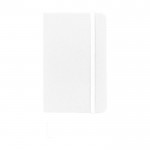 Cuadernos de bolsillo barato en color vivo A6 hojas a rayas Notes color blanco segunda vista frontal