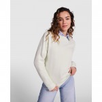 Jersey de algodón y poliéster con puños canalé 280 g/m2 Roly Direct Clasica color turquesa primera vista de uso