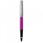 Roller Parker con clip y tapón fucsia