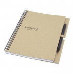 Libreta con bolígrafo personalizada