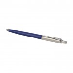 Bolígrafo reciclado elegante con carga de tinta azul Parker Jotter color azul marino segunda vista