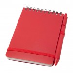 Libreta de tapa oceánica de plástico reciclado A6 hojas a rayas