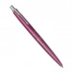 Bolígrafo de metal Parker Jotter SE Global Icons tinta azul color rosa tercera vista