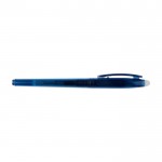 Libreta de tapa dura reutilizable con bolígrafo tinta negra color azul marino tercera vista