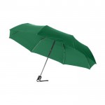 Paraguas plegable con cierre automático color verde