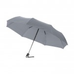 Paraguas plegable con cierre automático color gris