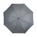 Paraguas con diseño exclusivo 30'' color gris vista delantera