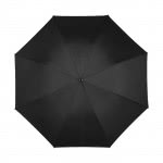 Paraguas con diseño en capa interior 27'' color negro vista delantera