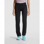 Pantalón sport largo ajustado de algodón y elastano 280 g/m2 Roly Direct Box color negro primera vista de uso