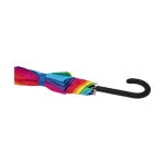 Original paraguas publicitario multicolor color multicolor vista de detalle