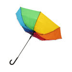 Original paraguas publicitario multicolor color multicolor tercera vista