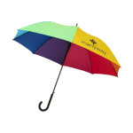 Original paraguas publicitario multicolor color multicolor con logo