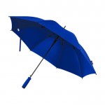Paraguas pongee automático de material reciclado de 8 paneles Ø85 color azul real