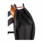 Mochila para portátil impermeable con asa y tira magnética de PU 15'' color negro primera vista