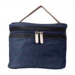 Bolsa nevera con interior de PEVA y exterior de tela vaquera color azul séptima vista