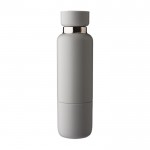 Termo de acero inoxidable 500ml de acabado mate con vaso de 300ml color gris segunda vista