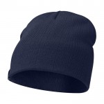 Gorro versátil de punto canalé ideal para climas fríos Elevate™ color azul marino