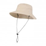 Sombrero tipo bob de nailon con diseño plegable 100 g/m2 color marfil