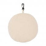 Sombrero tipo bob de nailon con diseño plegable 100 g/m2 color marfil tercera vista