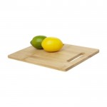 Tabla para cortar y servir personalizada color madera clara