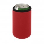 Funda de neopreno para latas color rojo