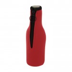 Funda de neopreno para botellas color rojo