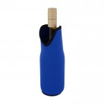 Funda para botellas de vino extensible color azul real