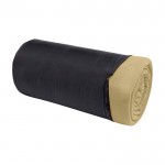 Manta de cuadros de felpa con bolsa de transporte 200 g/m2 color beige