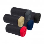 Manta de cuadros de felpa con bolsa de transporte 200 g/m2 color negro segunda vista varios colores