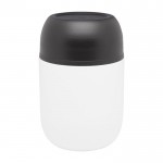Fiambrera de acero inoxidable reciclado de doble pared 480ml color blanco