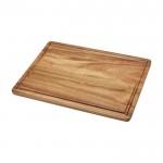 Tabla de cortar de madera de acacia con certificación FSC color madera