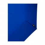 Paraguas manual RPET 21” de poliéster pongee con mango de madera Ø99 color azul real vista detalle 2