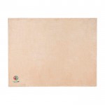 Manta de sherpa reciclada con tacto agradable y cómodo 126 x 152 cm color marfil
