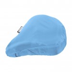Funda para sillín de bicicleta reciclada color azul claro