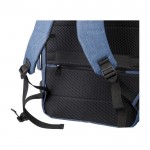 Mochila para portátil antirrobos de poliéster con puerto USB-A 17