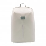 Mochila para portátil de poliéster reciclado BrandCharger 16'' color beige primera vista