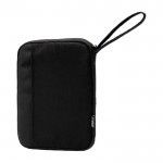 Cartera de viaje de poliéster reciclado tamaño A5 BrandCharger cuarta vista