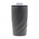 Vaso térmico de acero inoxidable con interior de cerámica 400ml color grafito primera vista