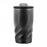 Vaso térmico antifugas de acero inoxidable reciclado BrandCharger 400ml color grafito primera vista