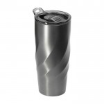 Vaso térmico antifugas de acero inoxidable reciclado BrandCharger 500ml primera vista