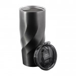 Vaso térmico antifugas de acero inoxidable reciclado BrandCharger 500ml cuarta vista