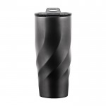 Vaso térmico antifugas de acero inoxidable reciclado BrandCharger 500ml color grafito primera vista