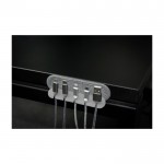 Organizador de cables con 5 ranuras con adhesivo BrandCharger octava vista