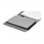 Portafolio de RPET con bloc de notas y bolsillo para dispositivos segunda vista