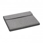 Portafolio de RPET con bloc de notas y bolsillo para dispositivos tercera vista